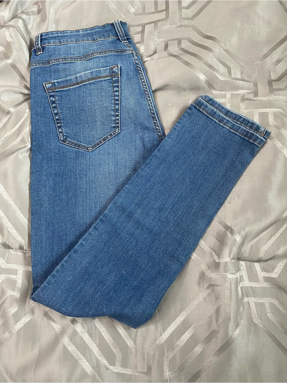 Classic Women's Blue Skinny Jeans